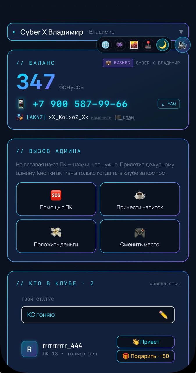 Карточка вызова админа с фото